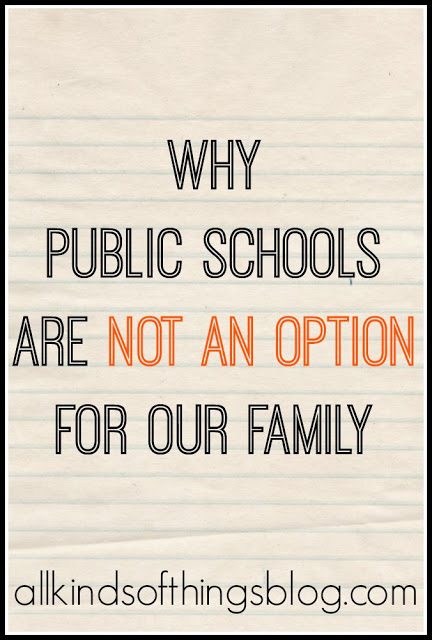 Why We Have Opted Out of Public Education