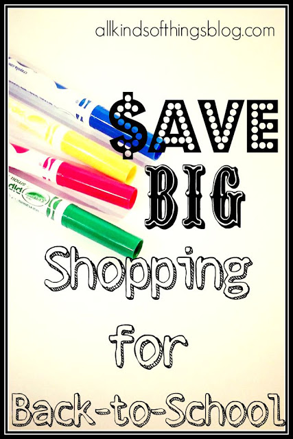 Save Big Shopping for Back to School